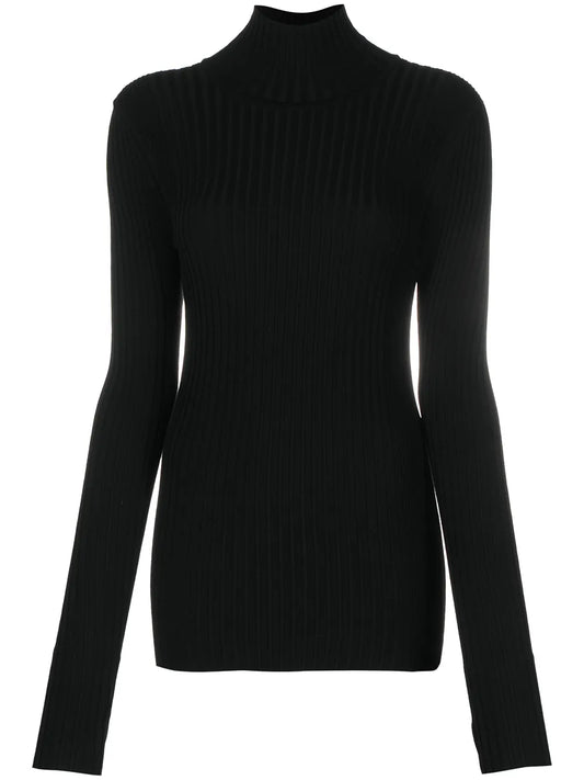 Roll-Neck Fitted Jumper