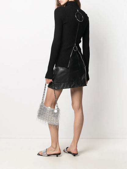 Roll-Neck Fitted Jumper