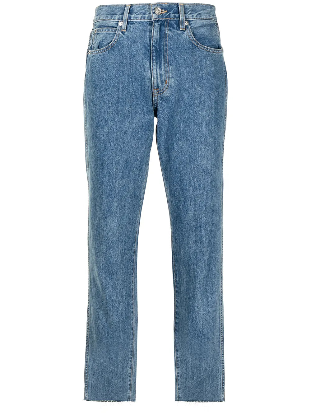 Hero High-Rise Straight-Leg Jeans