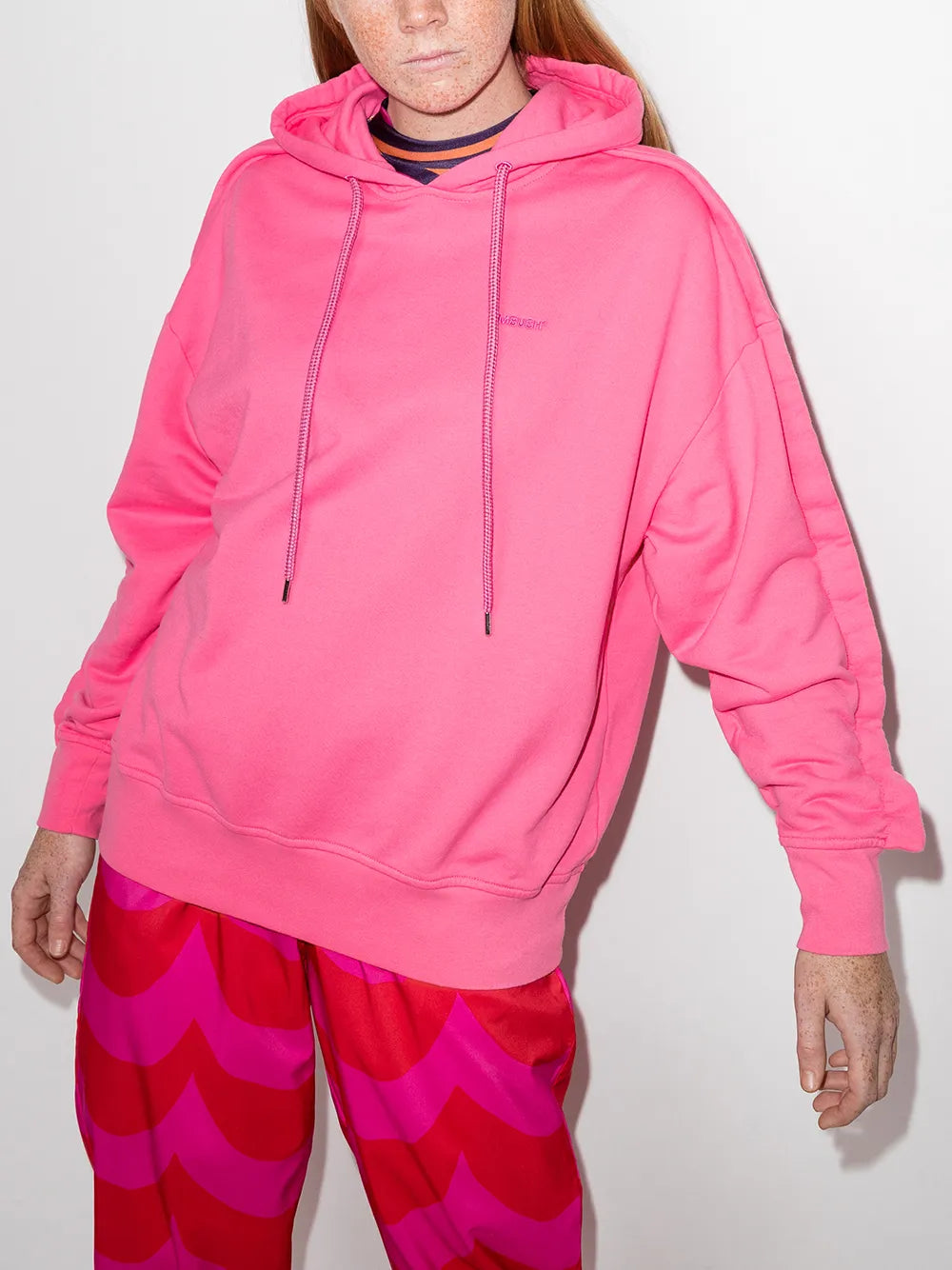 Embroidered Logo Hoodie