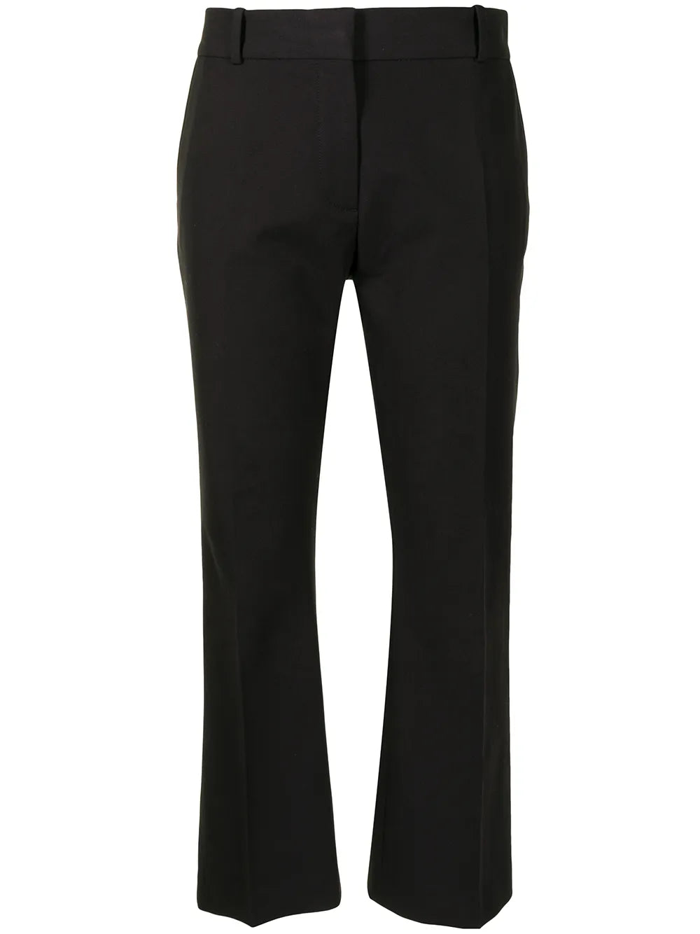 Cropped-Tailored Trousers