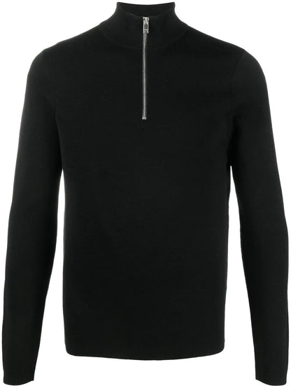 Half-Zip Wool Jumper