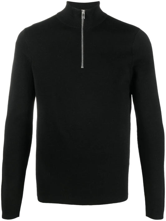 Half-Zip Wool Jumper