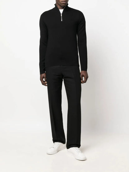 Half-Zip Wool Jumper