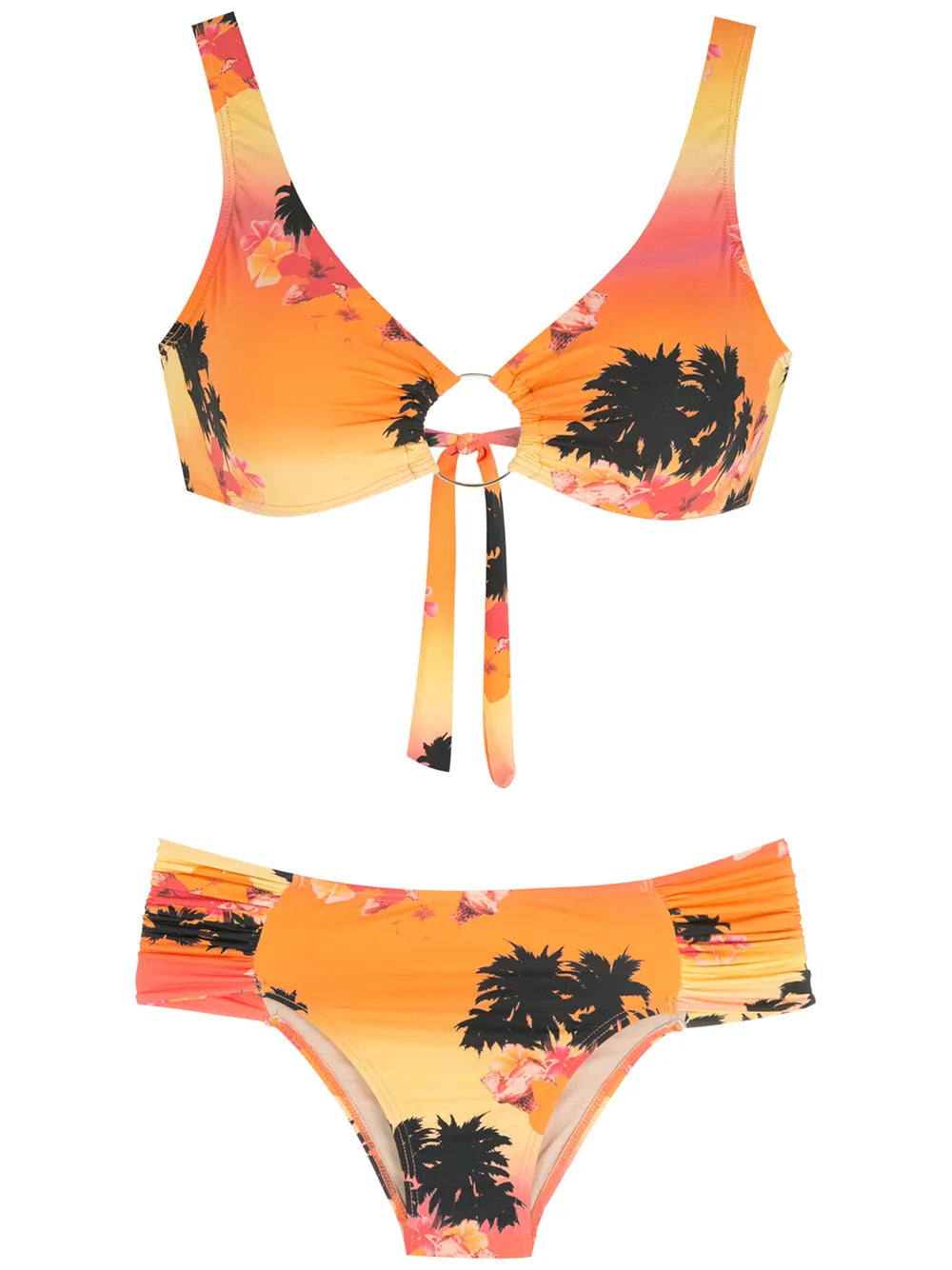 Print Ilha De Hibiscus Bikini Set