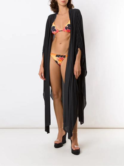 Print Ilha De Hibiscus Bikini Set