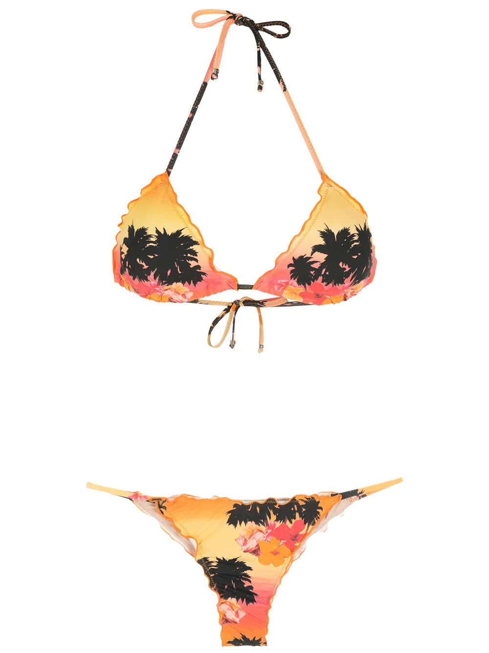 Print Ilha De Hibiscus Bikini Set