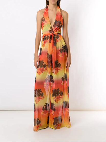 Halter Neck Jumpsuit