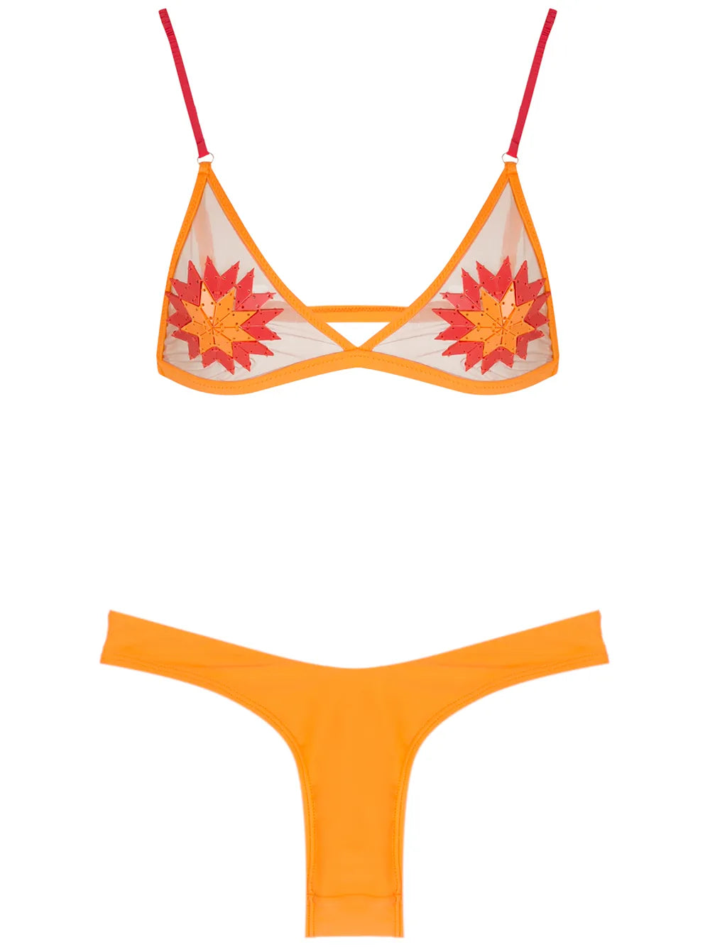 Embroidery Sol Bikini Set