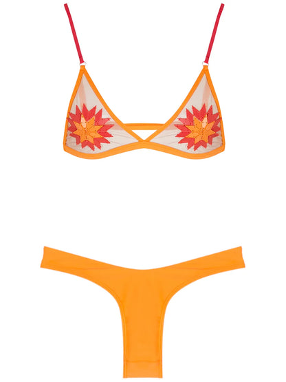 Embroidery Sol Bikini Set