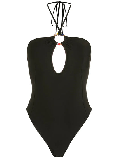 Ring-Detail Swimsuit