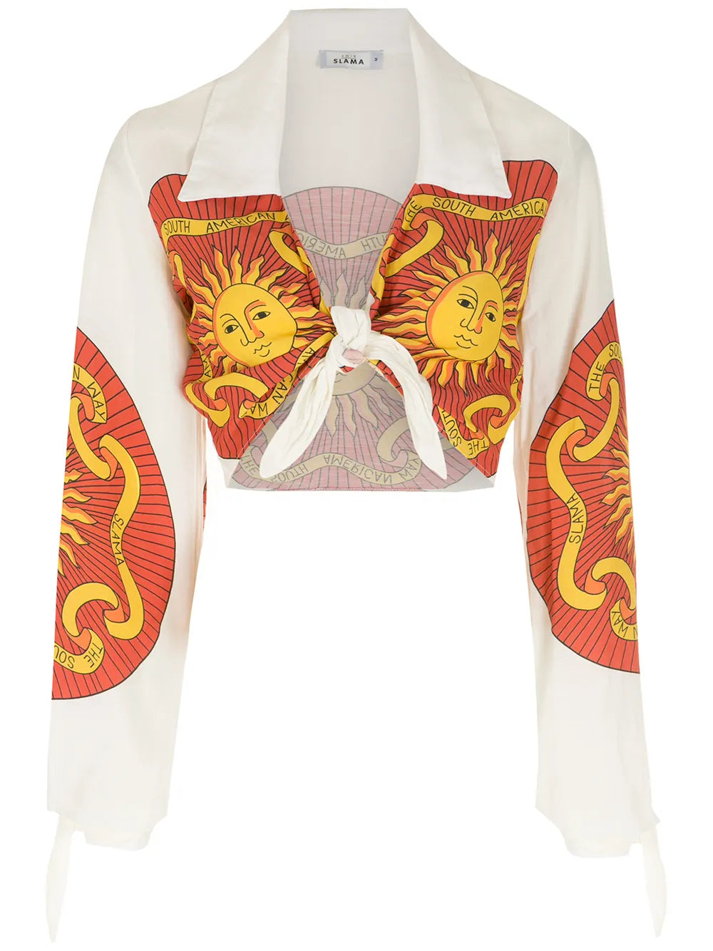 Long Sleeves Cropped Shirt