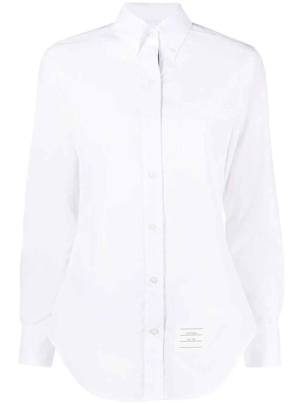 Logo-Patch Cotton Shirt