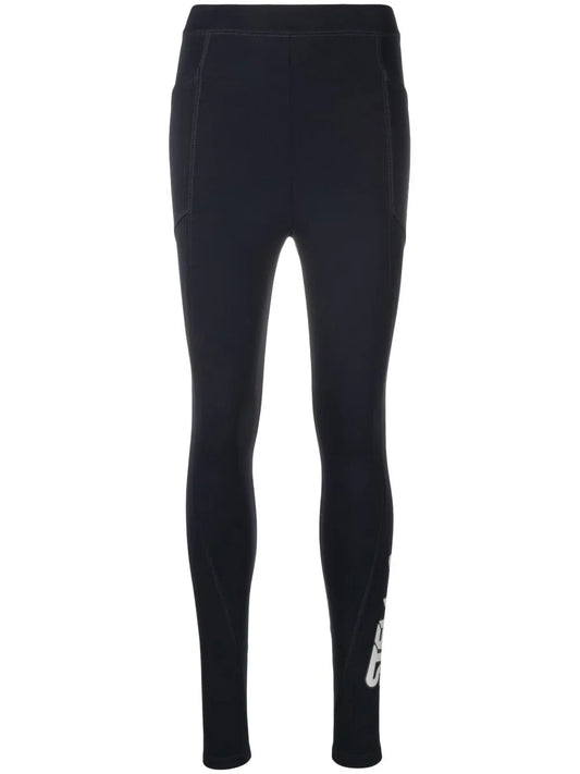 Logo-Print Scuba Leggings