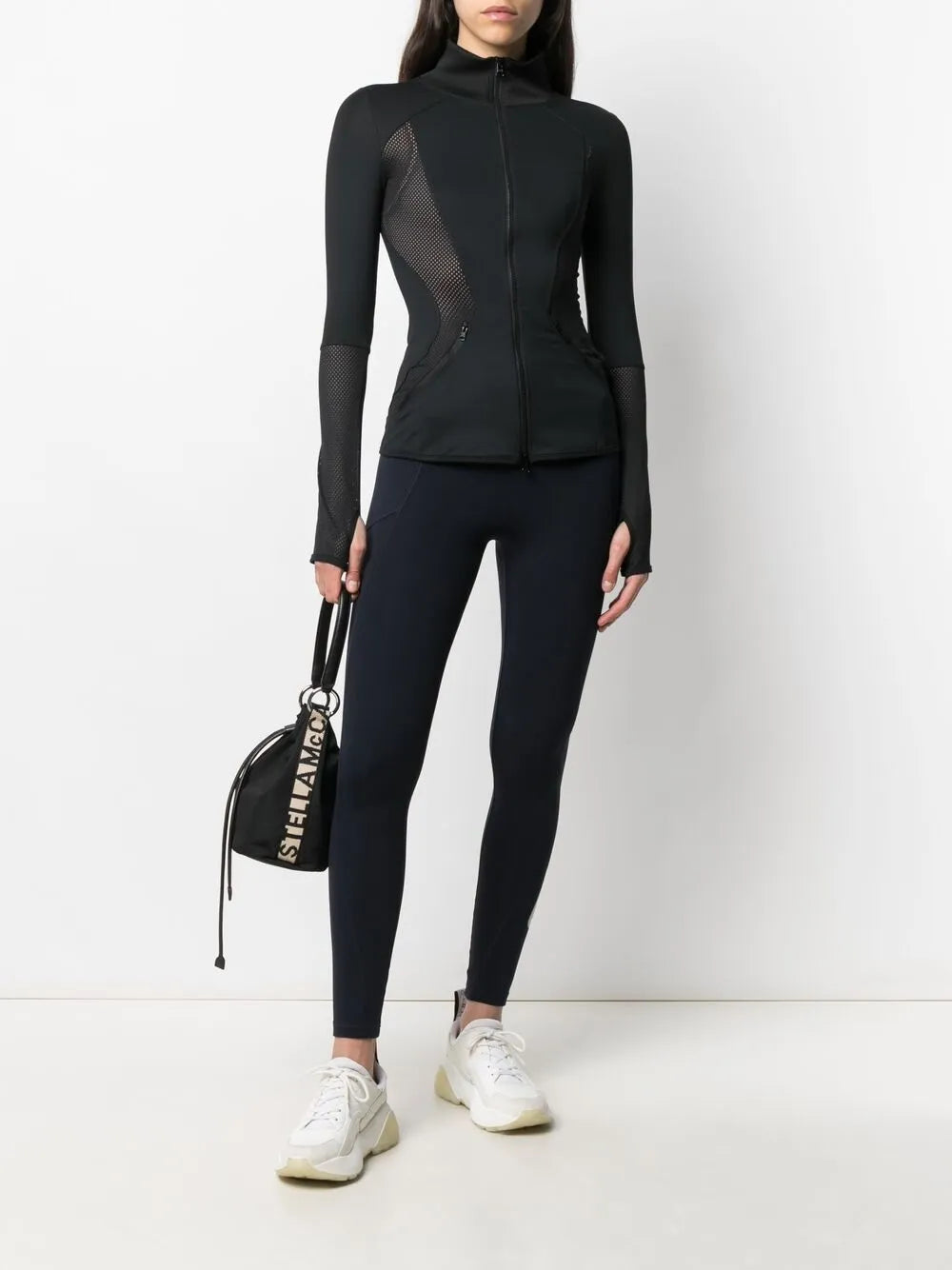 Logo-Print Scuba Leggings