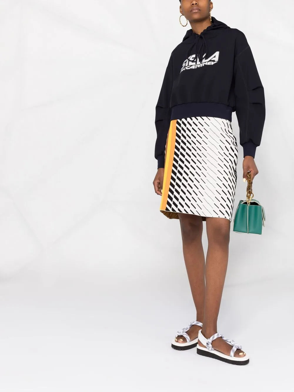 Logo-Print Scuba Hoodie