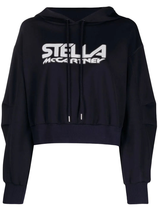 Logo-Print Scuba Hoodie