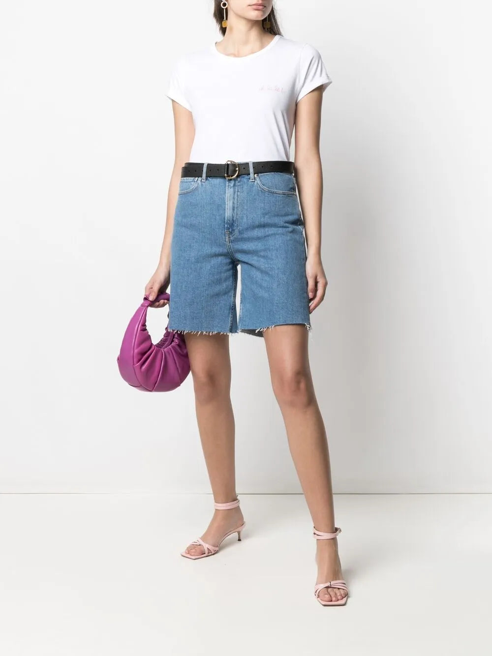 Oh La La Slogan Cotton T-Shirt