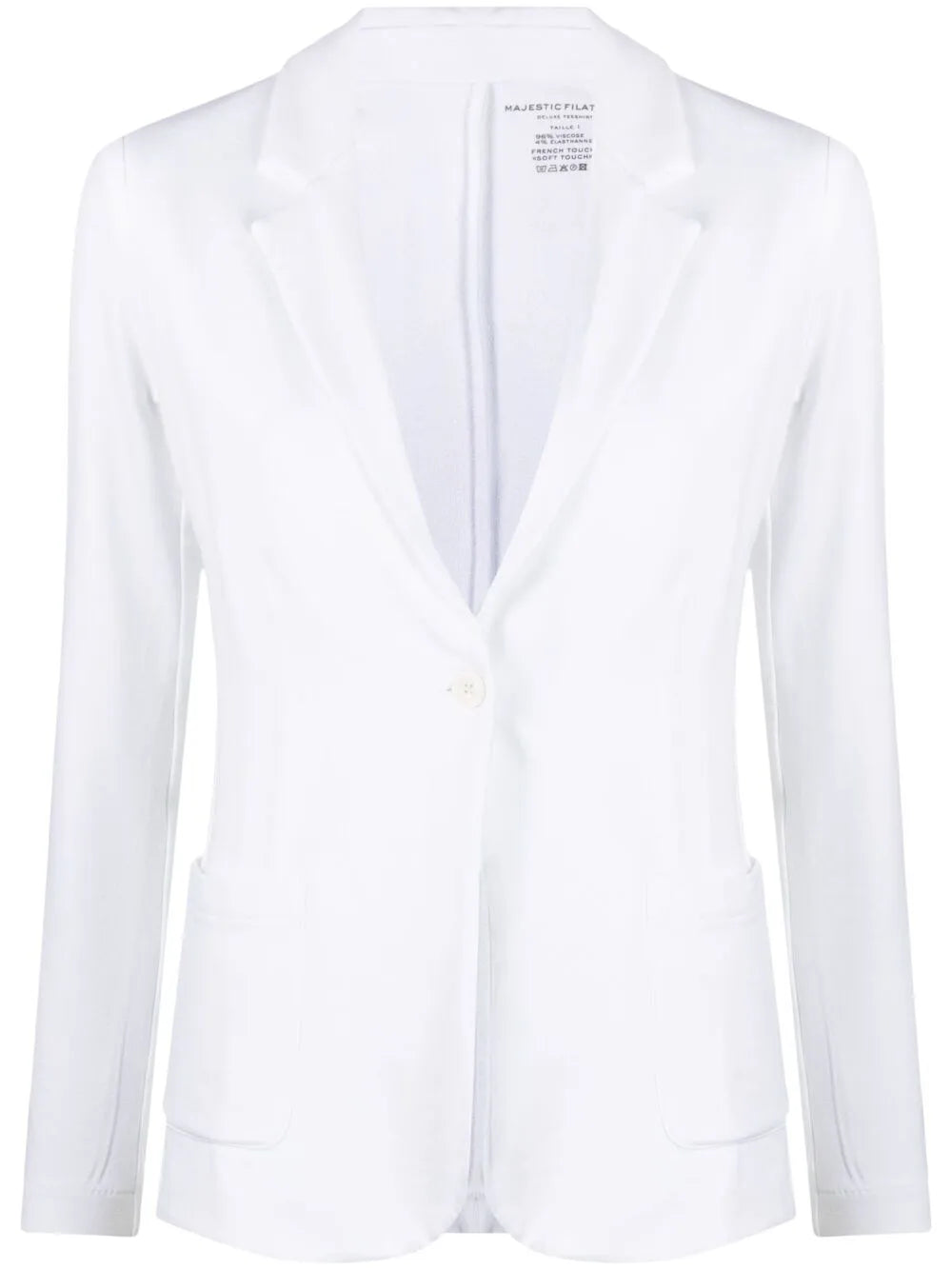 Single-Breasted Fitted Blazer
