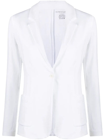 Single-Breasted Fitted Blazer