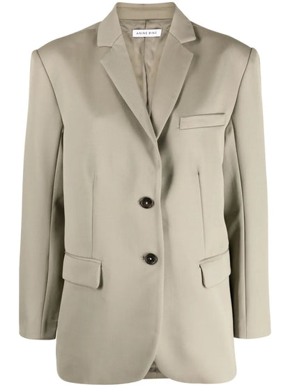 Quinn Wool Oversize Blazer
