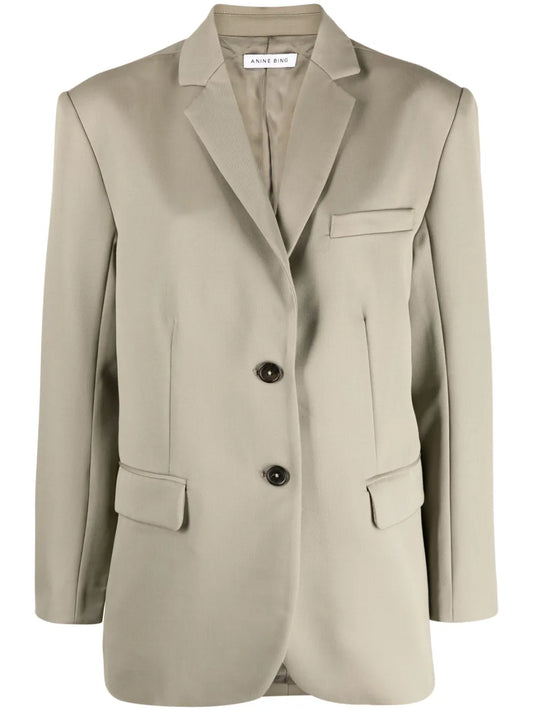 Quinn Wool Oversize Blazer