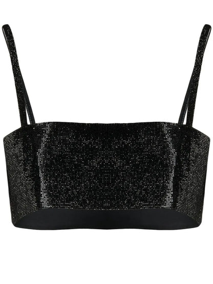 Charlotte Crystal-Embellished Top