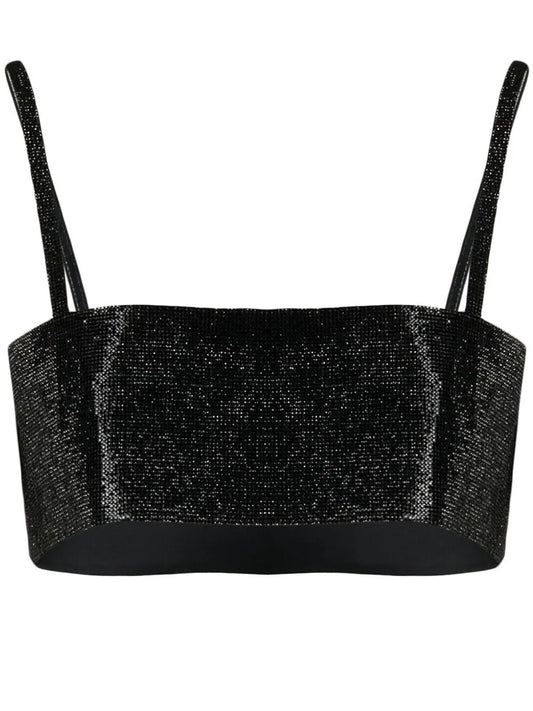 Charlotte Crystal-Embellished Top
