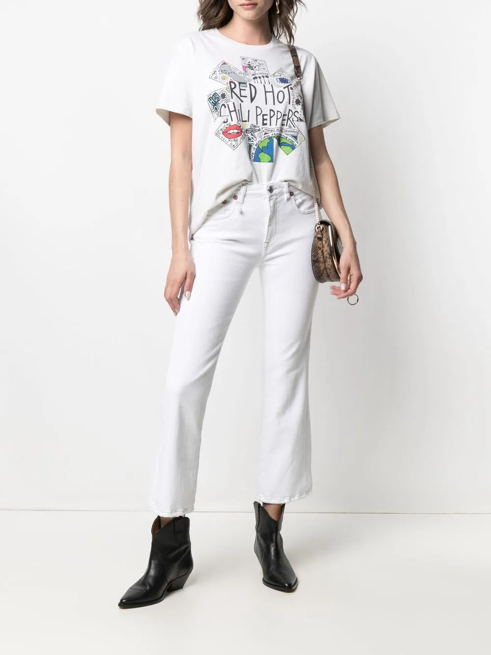 Flared Cropped Jeans
