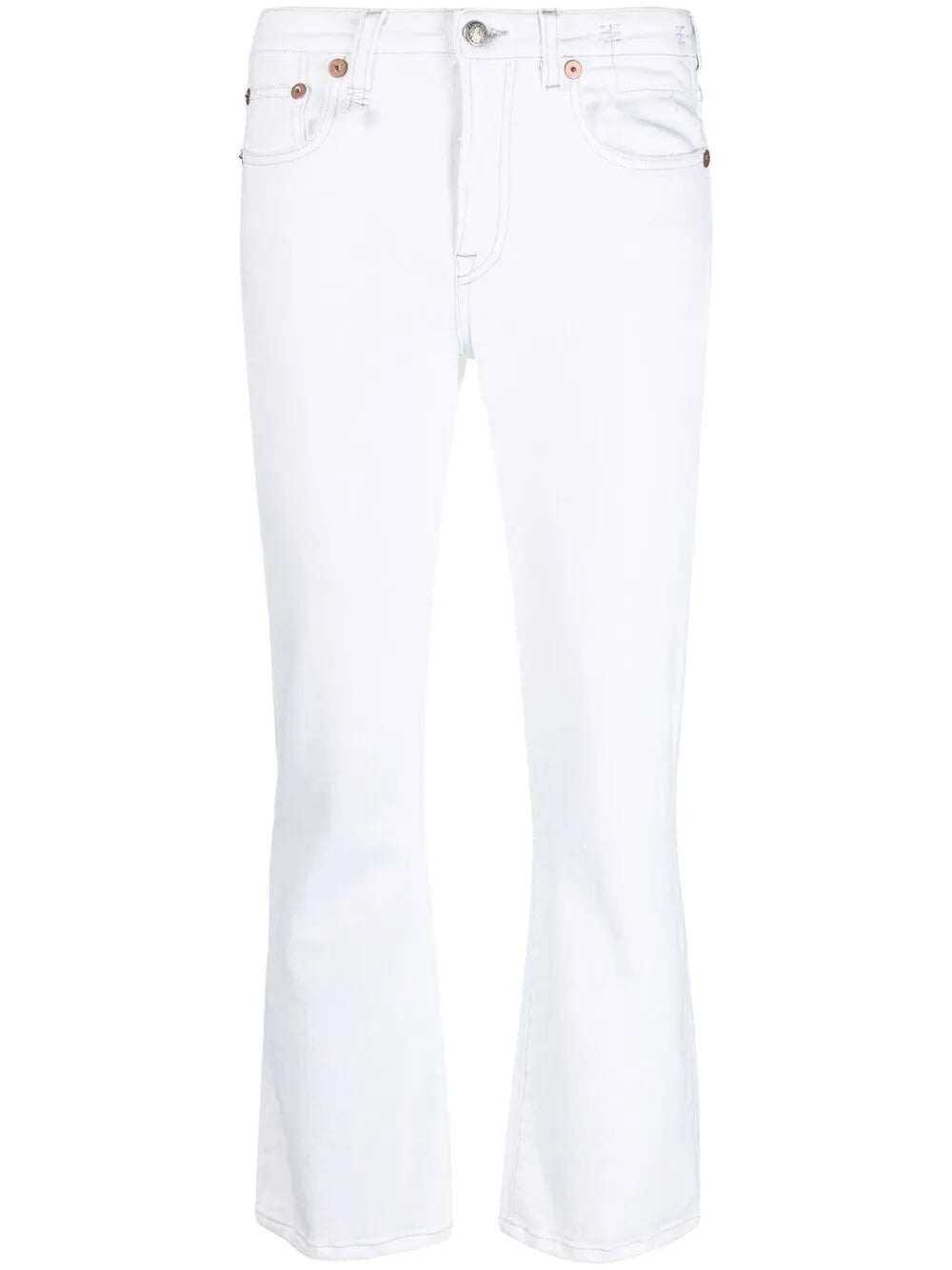 Flared Cropped Jeans
