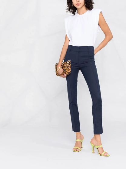 Tailored-Style Mid-Rise Trousers