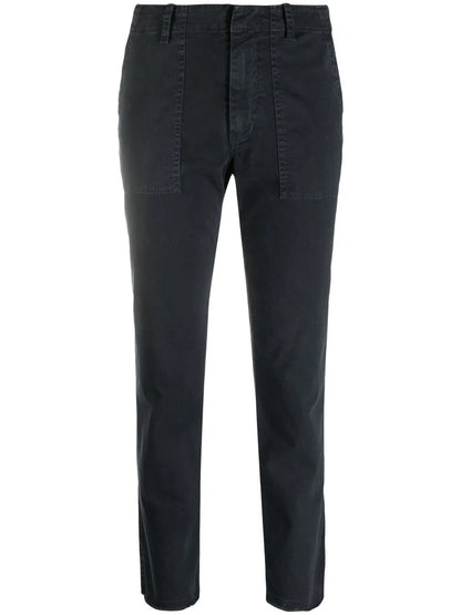Cropped Chino Trousers