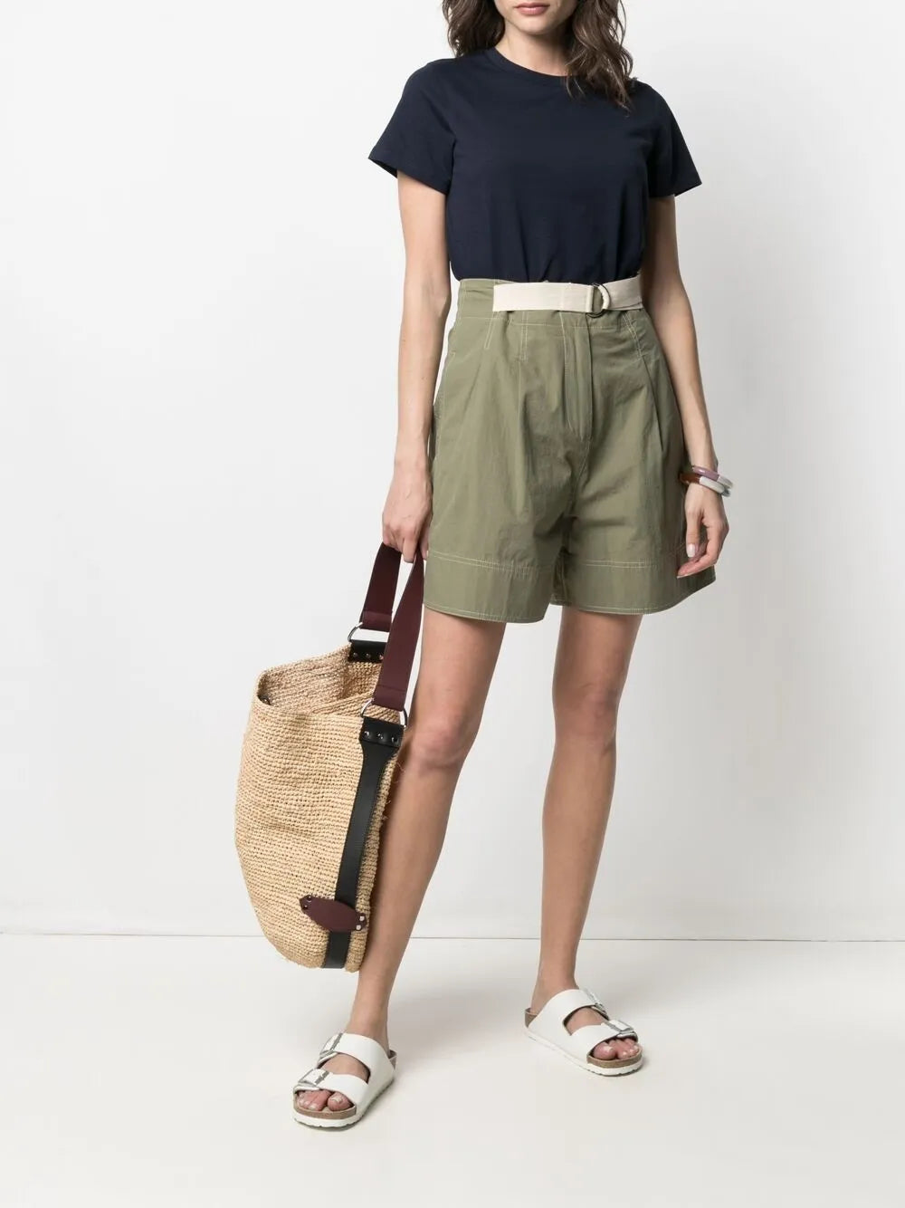 Crew-Neck Fitted T-Shirt