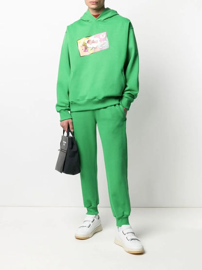 Logo Patch Track Pants