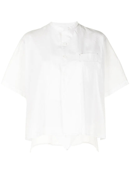 Oversized Short-Sleeve Shirt