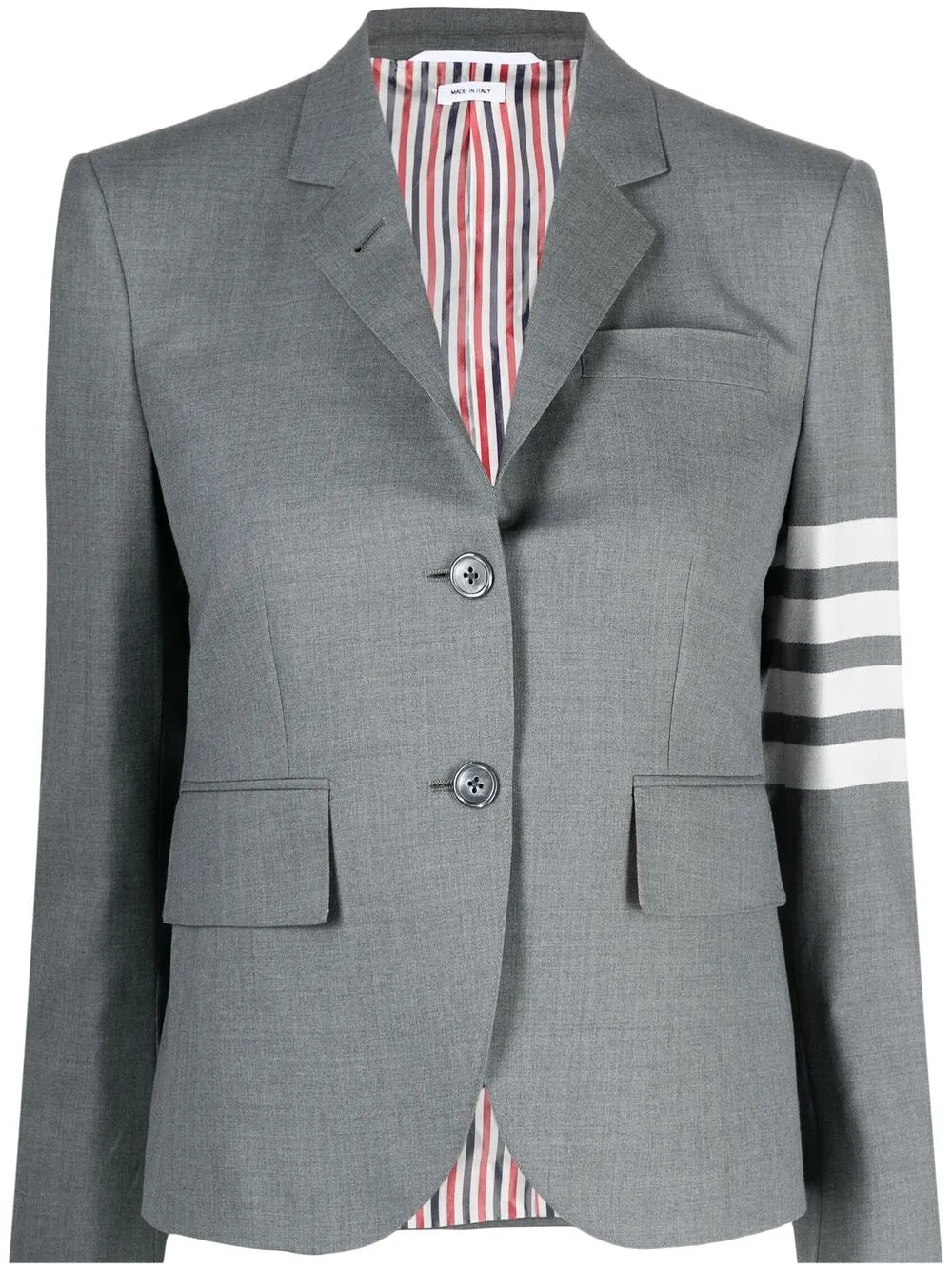 4-Bar Single-Breasted Blazer