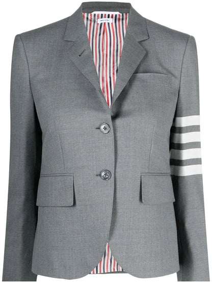 4-Bar Single-Breasted Blazer