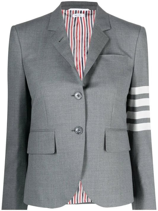 4-Bar Single-Breasted Blazer