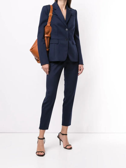 Fenice Single-Breasted Wool Blazer