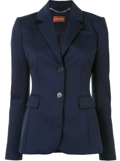 Fenice Single-Breasted Wool Blazer