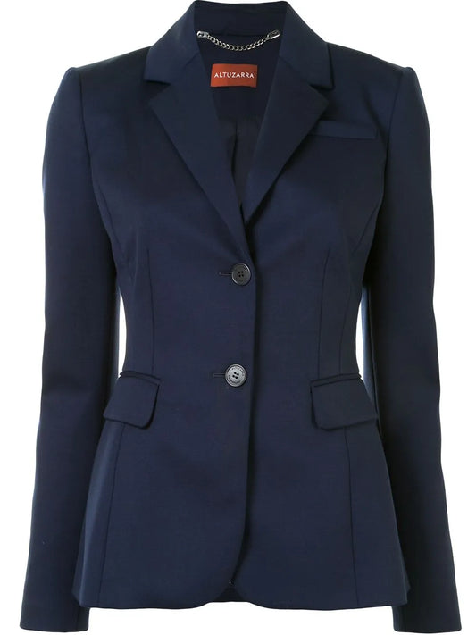 Fenice Single-Breasted Wool Blazer