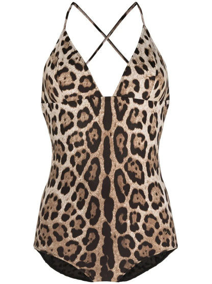 Leopard Print Swimsuit