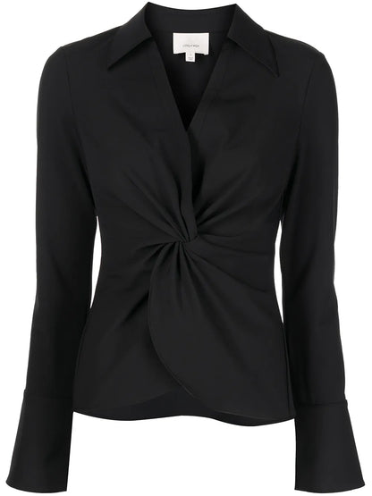 Mckenna Knot-Detail Shirt