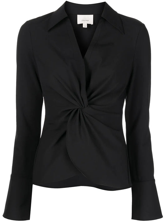 Mckenna Knot-Detail Shirt