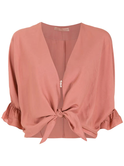 Rubin Knot-Detail Blouse