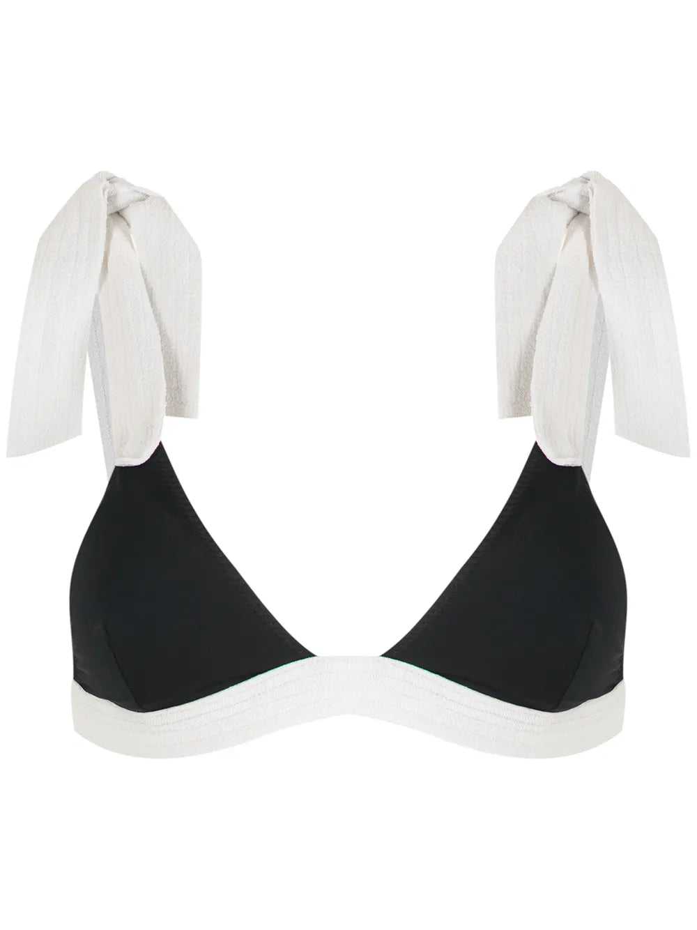 Loretta Two-Tone Bikini Top