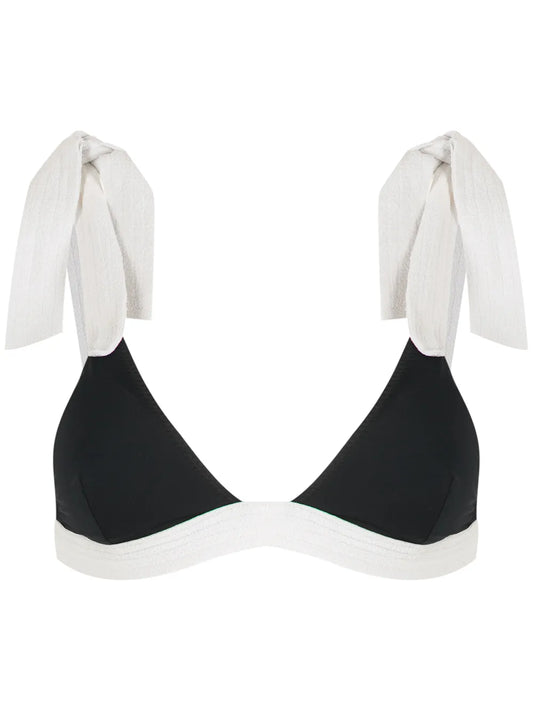 Loretta Two-Tone Bikini Top