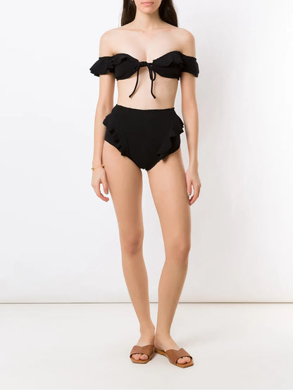Hopi Ruffled Bikini Top
