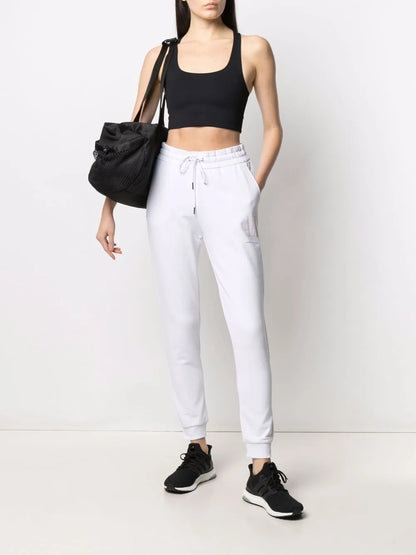 Embellished-Logo Sweatpants