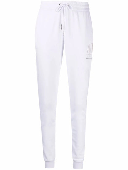 Embellished-Logo Sweatpants